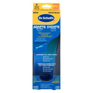 Dr. Scholl's Adapts to You Insoles Women 6-10 1 Pair