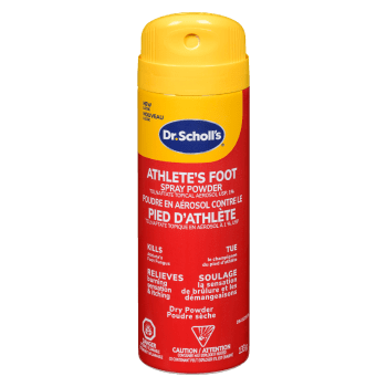 Dr. Scholl's Athlete's Foot Spray Powder Dry Powder 133 g