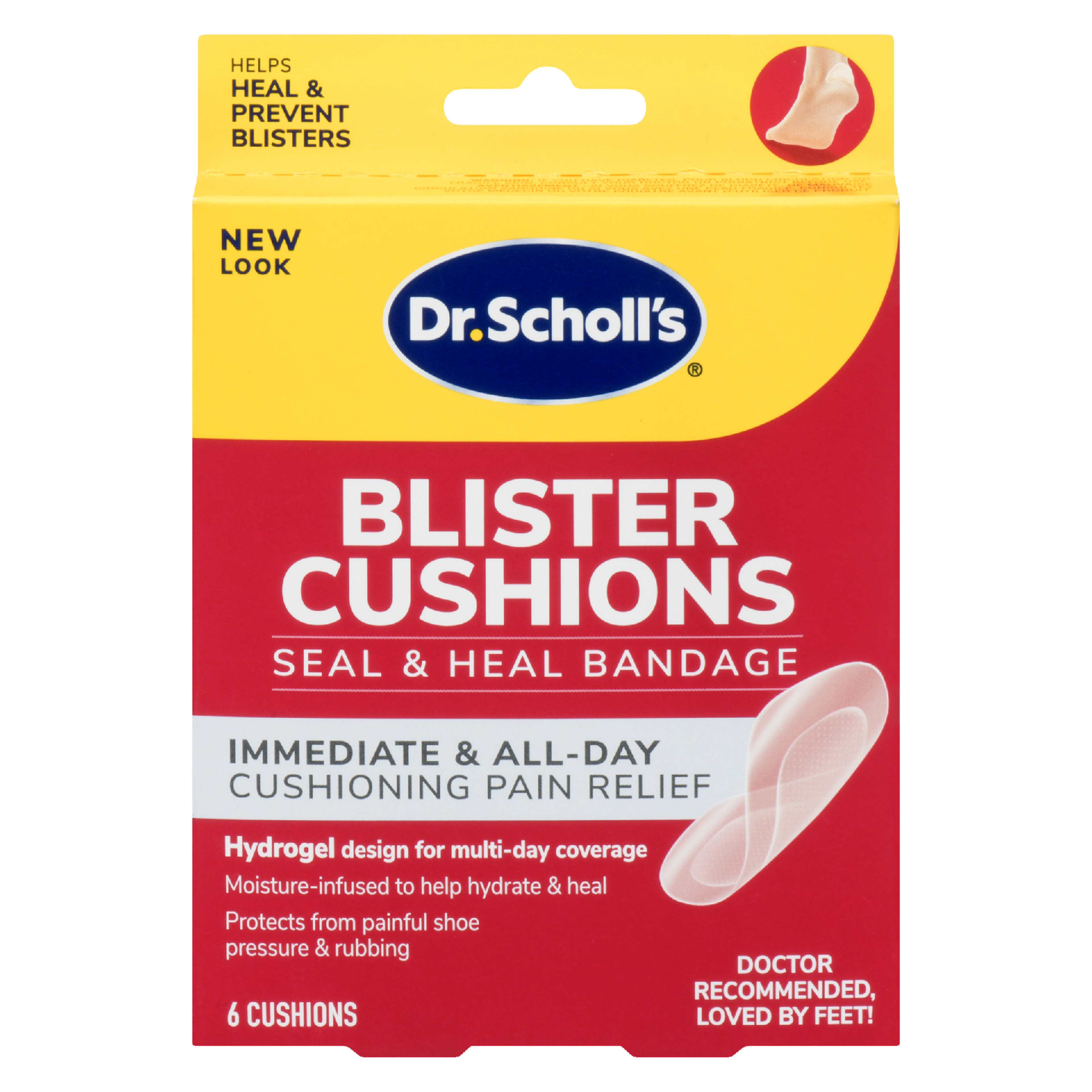 Dr. Scholl's Blister Cushions 6 Cushions