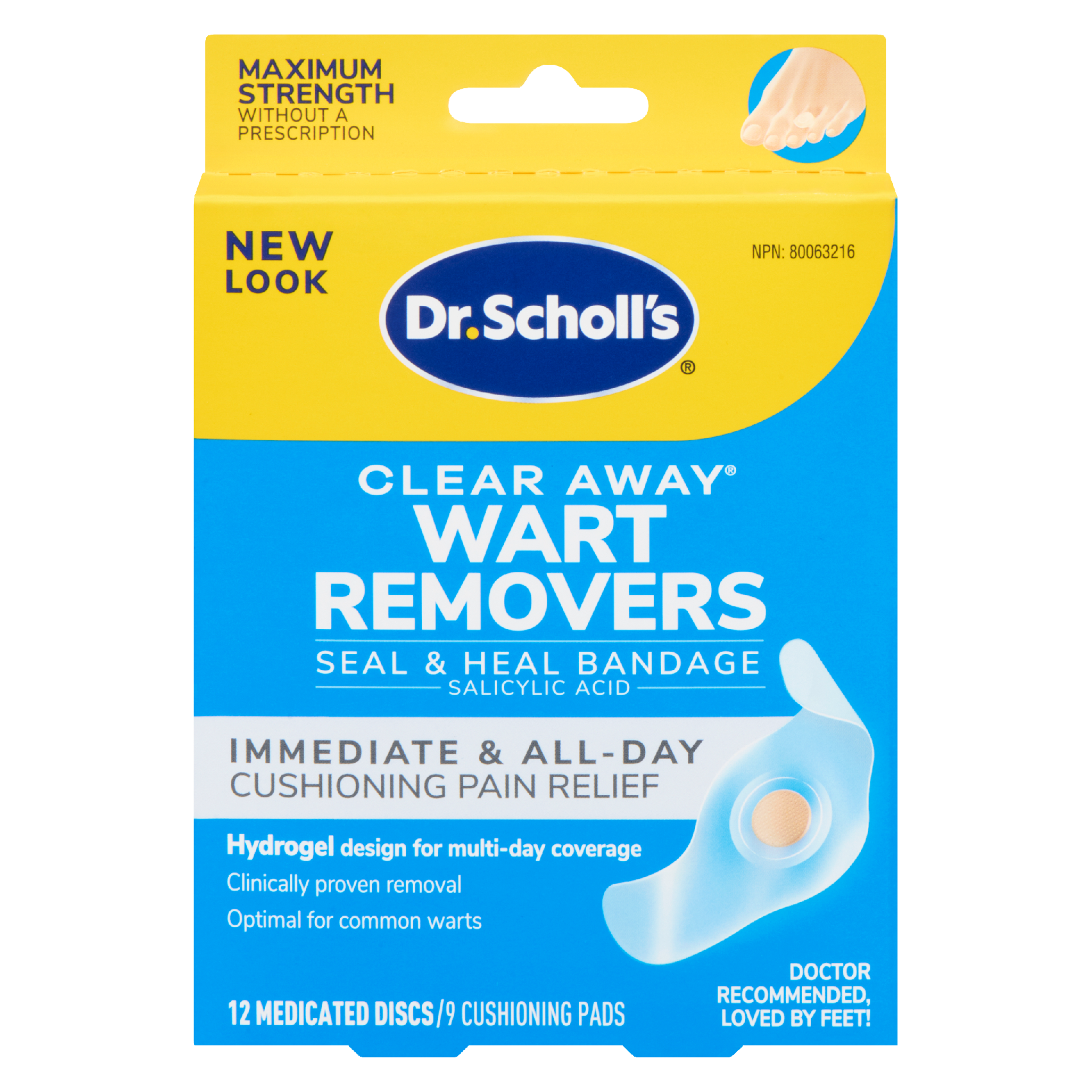 Dr. Scholl's Clear Away Wart Removers Seal & Heal Bandage