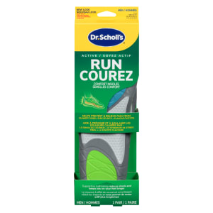 Dr. Scholl's Comfort Insoles Active Run Men 8-14 1 Pair