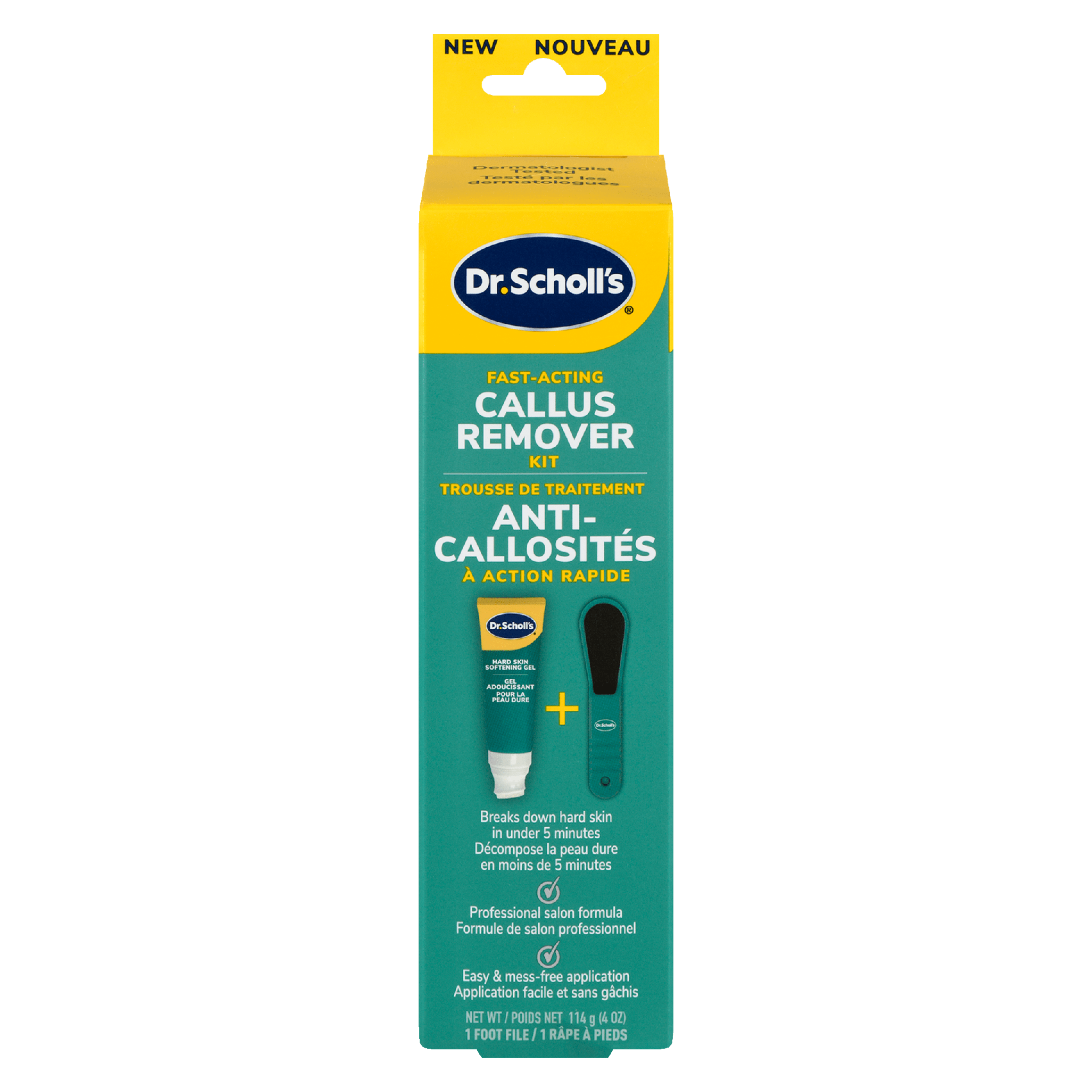 Dr. Scholl's Fast-Acting Callus Remover Kit 114 g