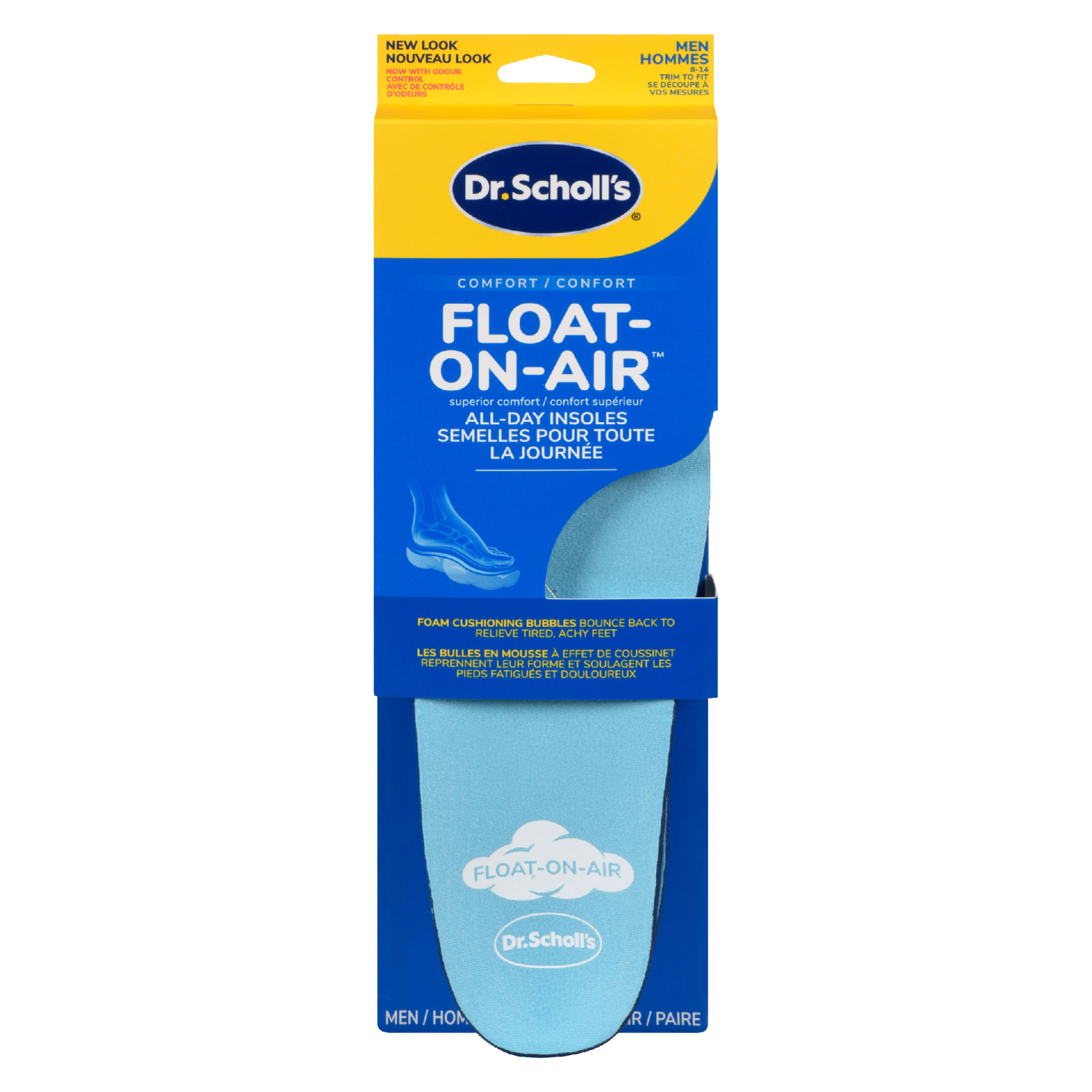 Dr. Scholl's Float-On-Air All-Day Insoles Men 8-14 1 Pair