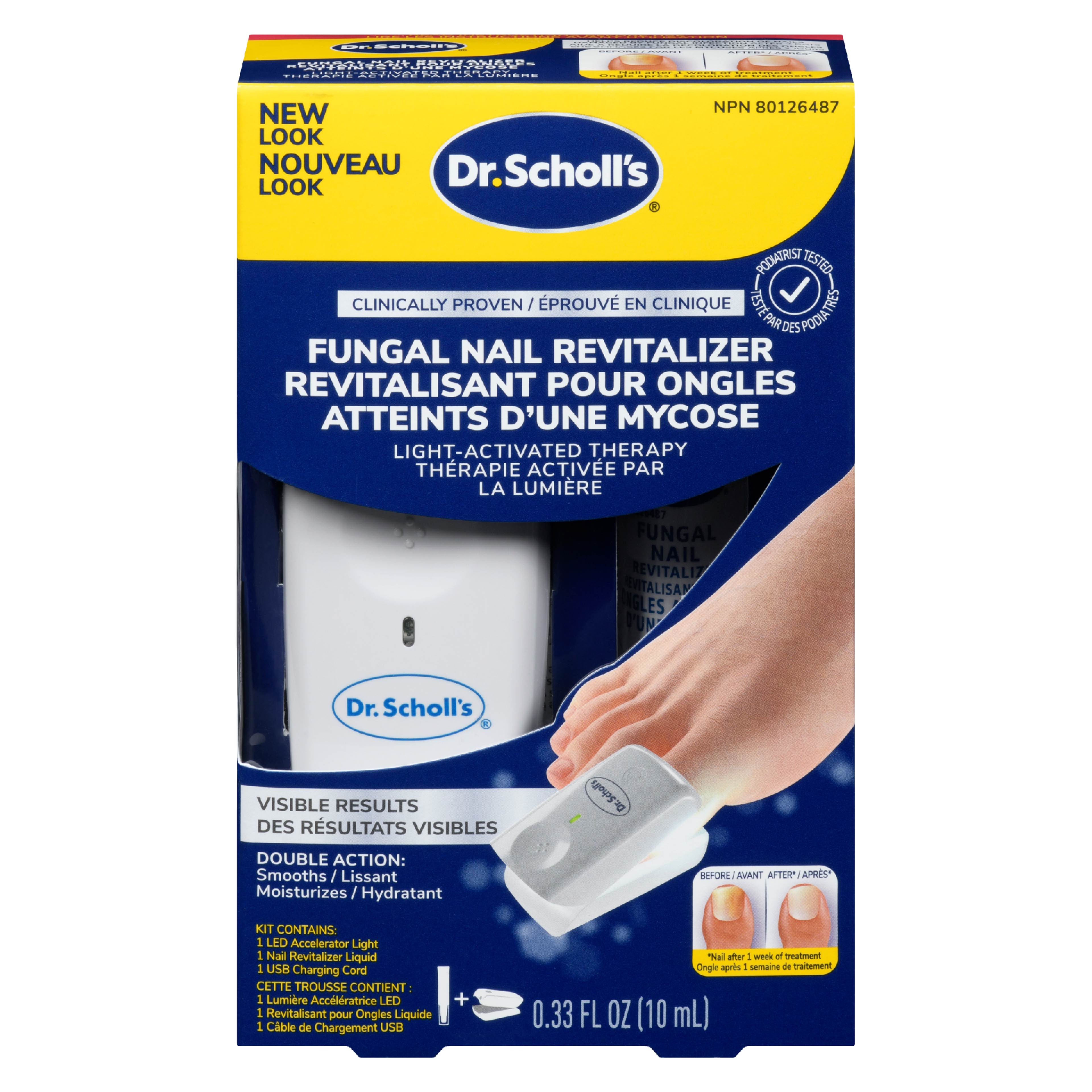 Dr. Scholl's Fungal Nail Revitalizer Light-Activated Therapy 10 ml