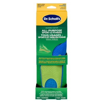 Dr. Scholl's Insoles All-Purpose Sport & Fitness Men 8-14 1 Pair