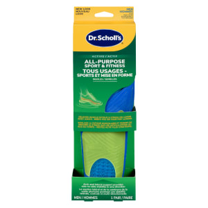Dr. Scholl's Insoles All-Purpose Sport & Fitness Men 8-14 1 Pair