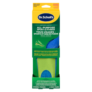 Dr. Scholl's Insoles All-Purpose Sport & Fitness Women 6-10 1 Pair