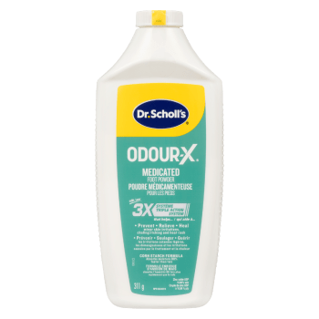 Dr. Scholl's Odour-X Medicated Foot Powder 311 g