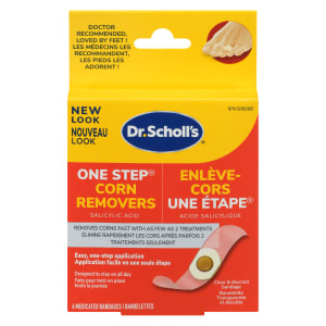 Dr. Scholl's One Step Corn Removers 6 Medicated Bandages
