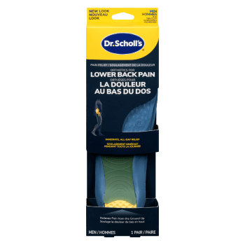 Dr. Scholl's Pain Relief Orthotics for Lower Back Pain Men 8-13 1 Pair