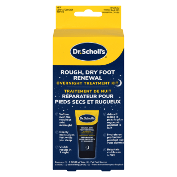 Dr. Scholl's Rough, Dry Foot Renewal Overnight Treatment Kit