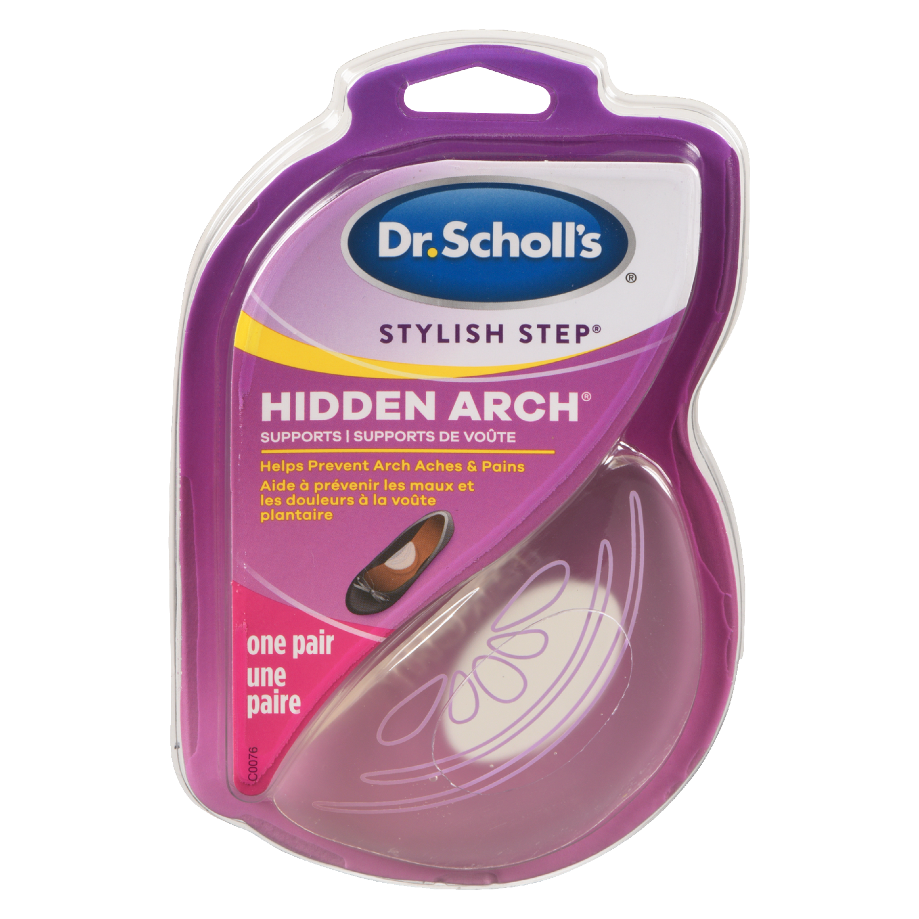 Dr. Scholl's Stylish Step Supports Hidden Arch One Pair