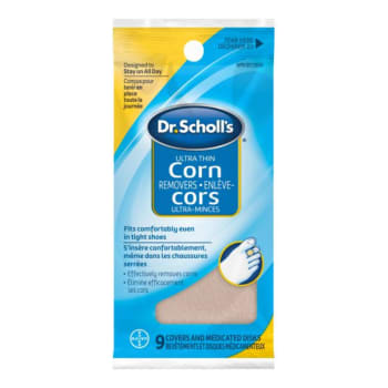 Dr.Scholl's Ultra-Thin Corn Removers For Foot Corns (9 Pads)