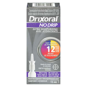 Drixoral No Drip Nasal Decongestant Extra Moisturizing 15 ml