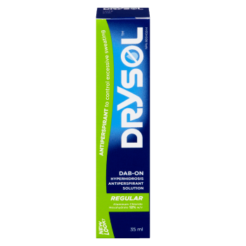 Drysol Regular Dab-On Hyperhidrosis Antiperspirant Solution 35 ml