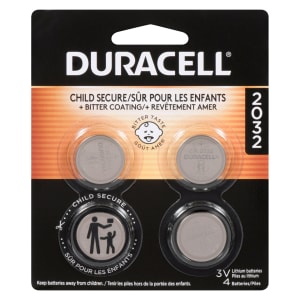 Duracell 3V Lithium Batteries CR2032 4 Batteries