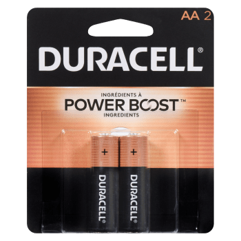 Duracell Alkaline Batteries AA 2