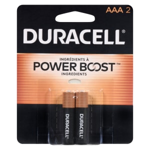 Duracell Alkaline Batteries AAA 2