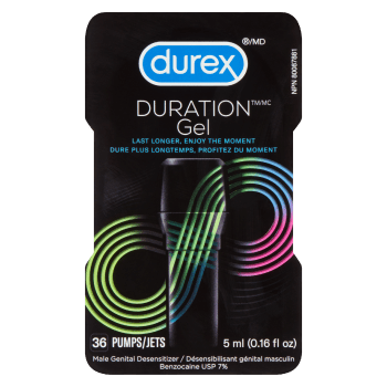 Durex Duration Gel Male Genital Desensitizer 36 Pumps 5 ml