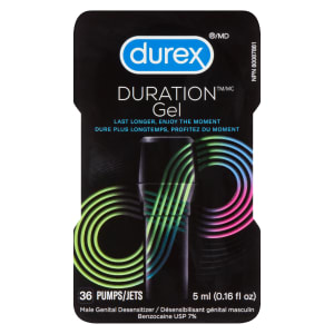 Durex Duration Gel Male Genital Desensitizer 36 Pumps 5 ml