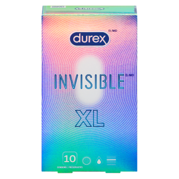Durex Invisible XL 10 Condoms