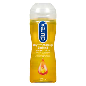 Durex Play Massage 2 in 1 Sensual Massage Gel and Lubricant Ylang Ylang 200 ml