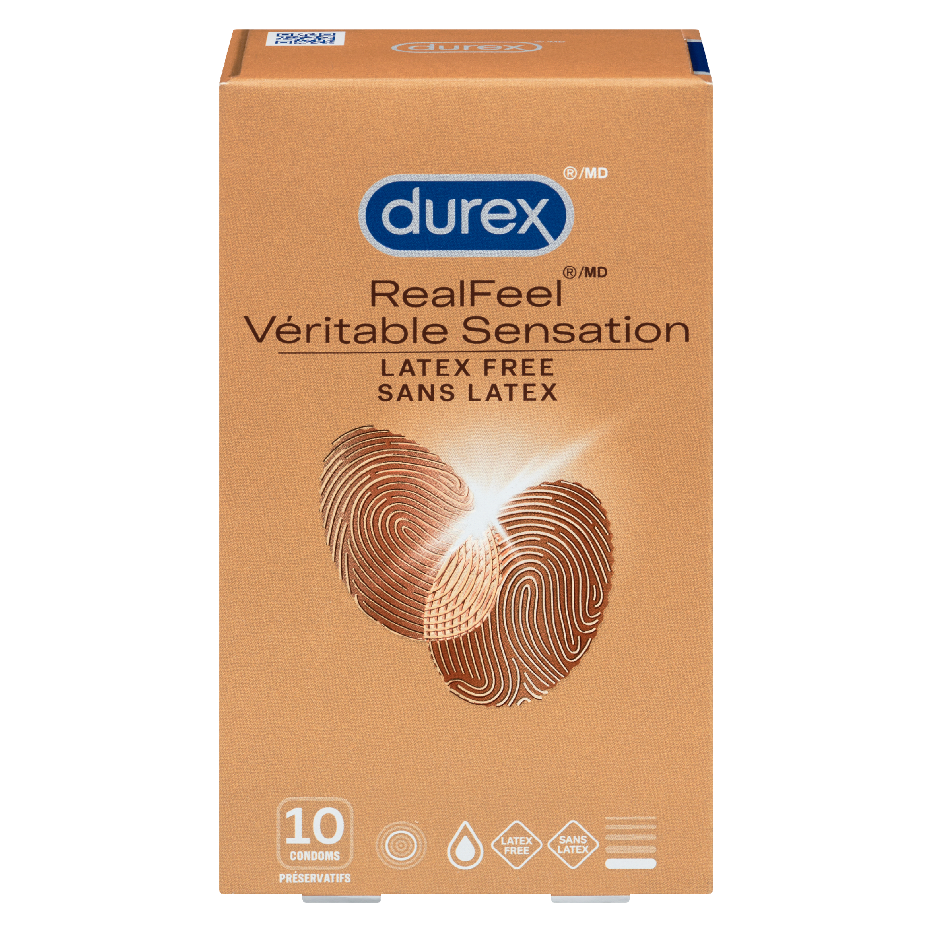 Durex Real Feel Latex Free 10 Condoms