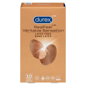 Durex Real Feel Latex Free 10 Condoms
