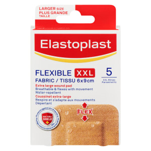 Elastoplast Flexible Fabric XXL Larger Size 5 Strips