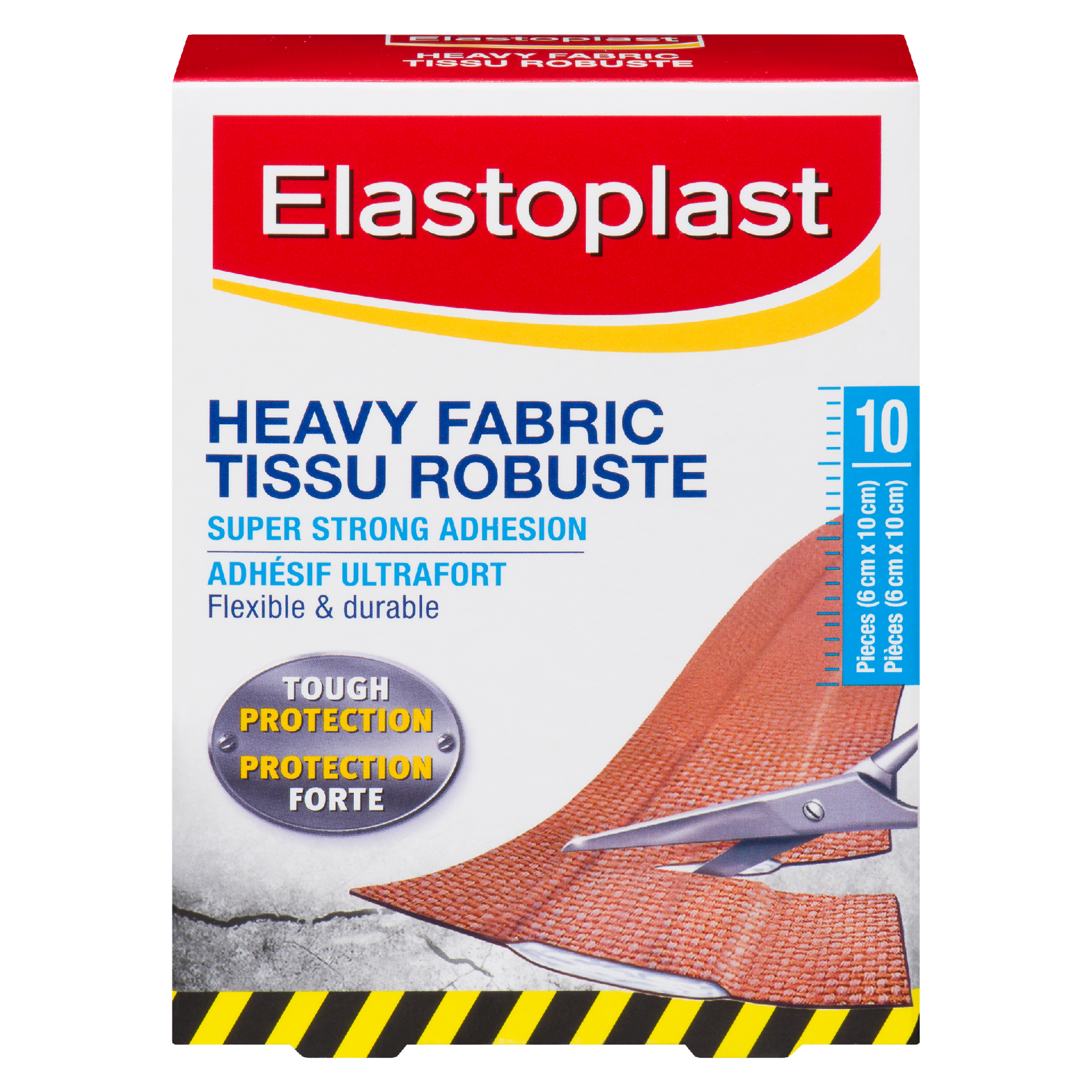 Elastoplast Heavy Fabric Super Strong Adhesion 10 Pieces