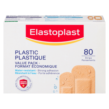 Elastoplast Plastic Value Pack 80 Strips