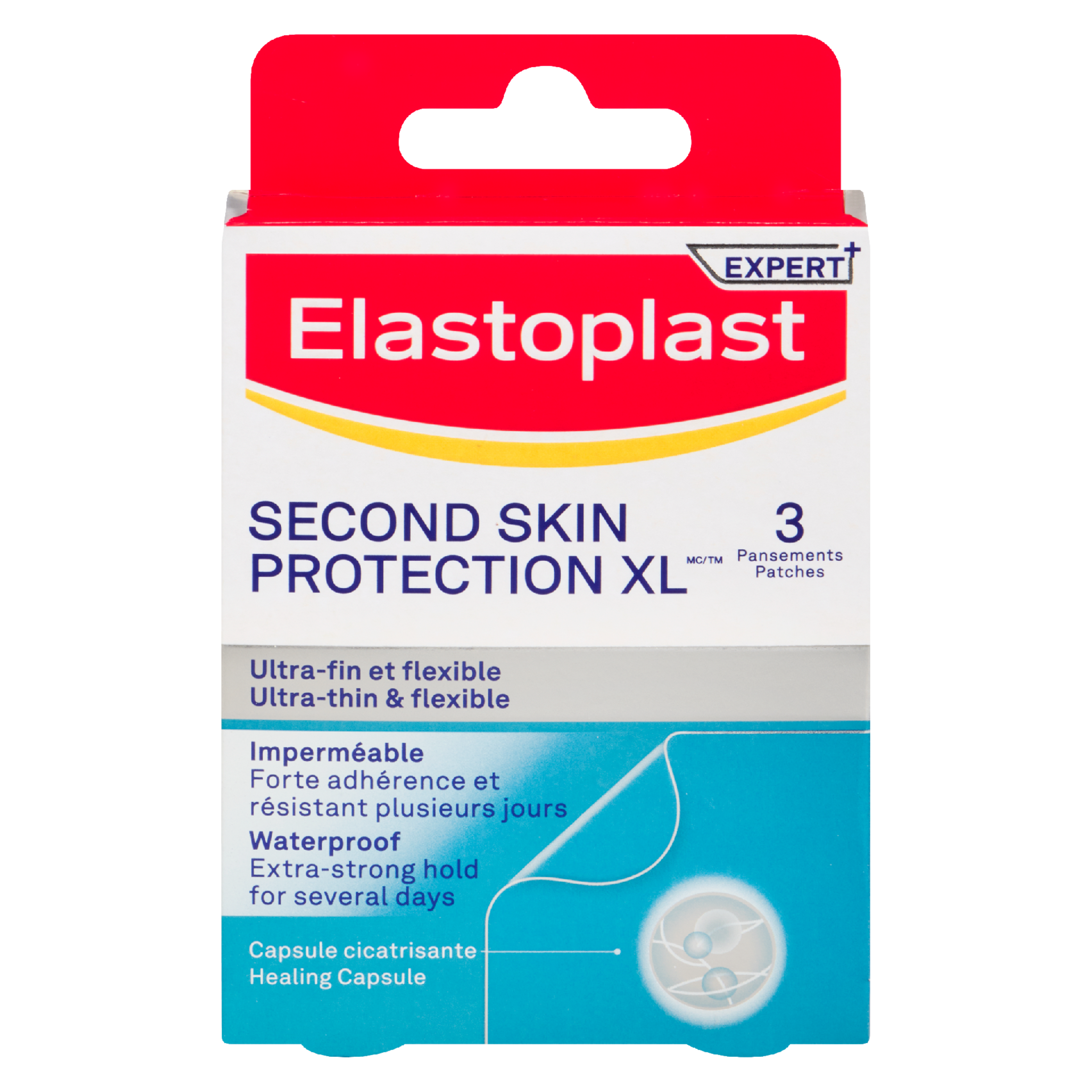 Elastoplast Second Skin Protection XL 3 Patches