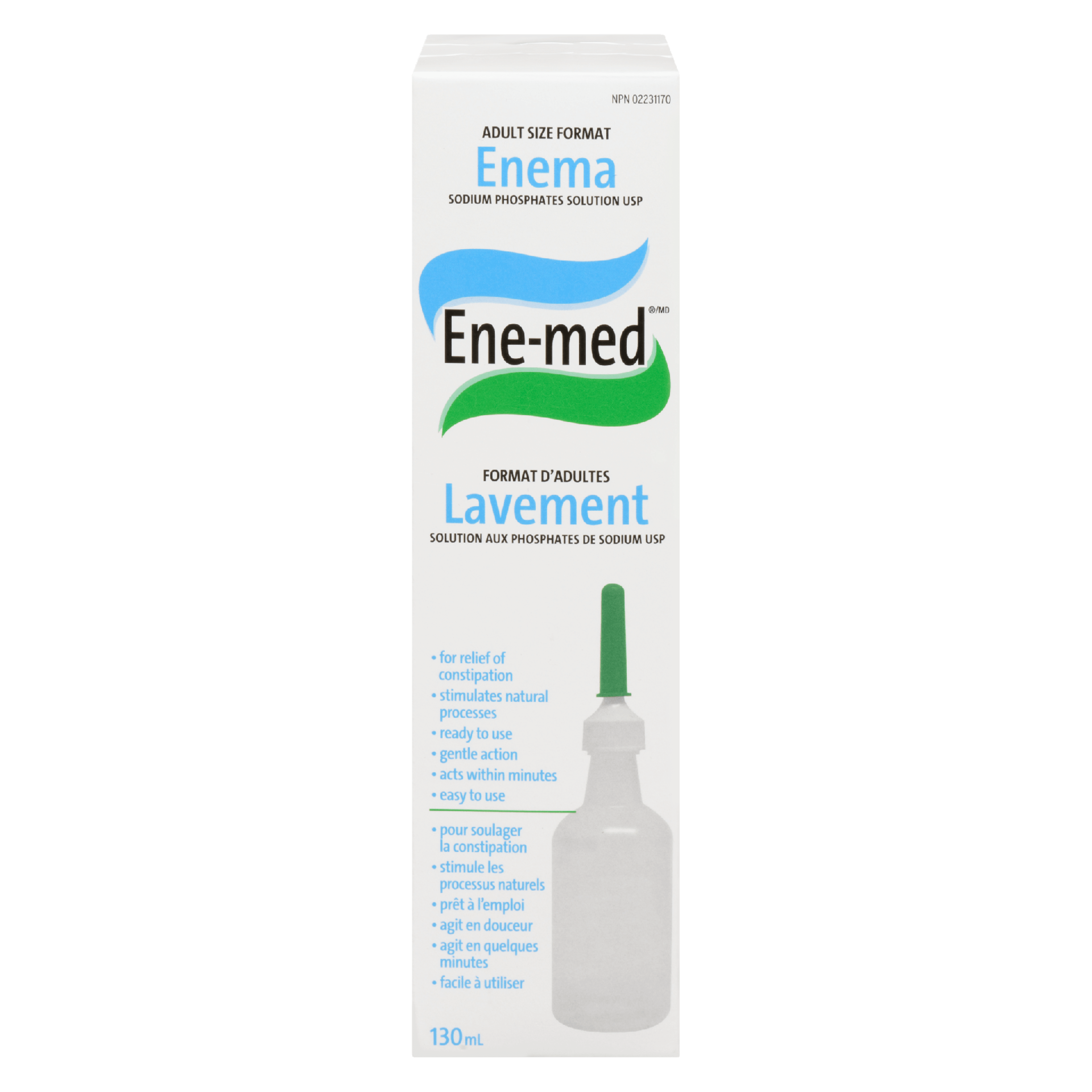 Ene-med Enema Adult Size Format 130 ml