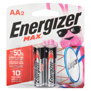 Energizer Max Alkaline Batteries AA2