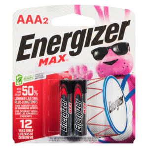 Energizer Max Alkaline Batteries AAA2