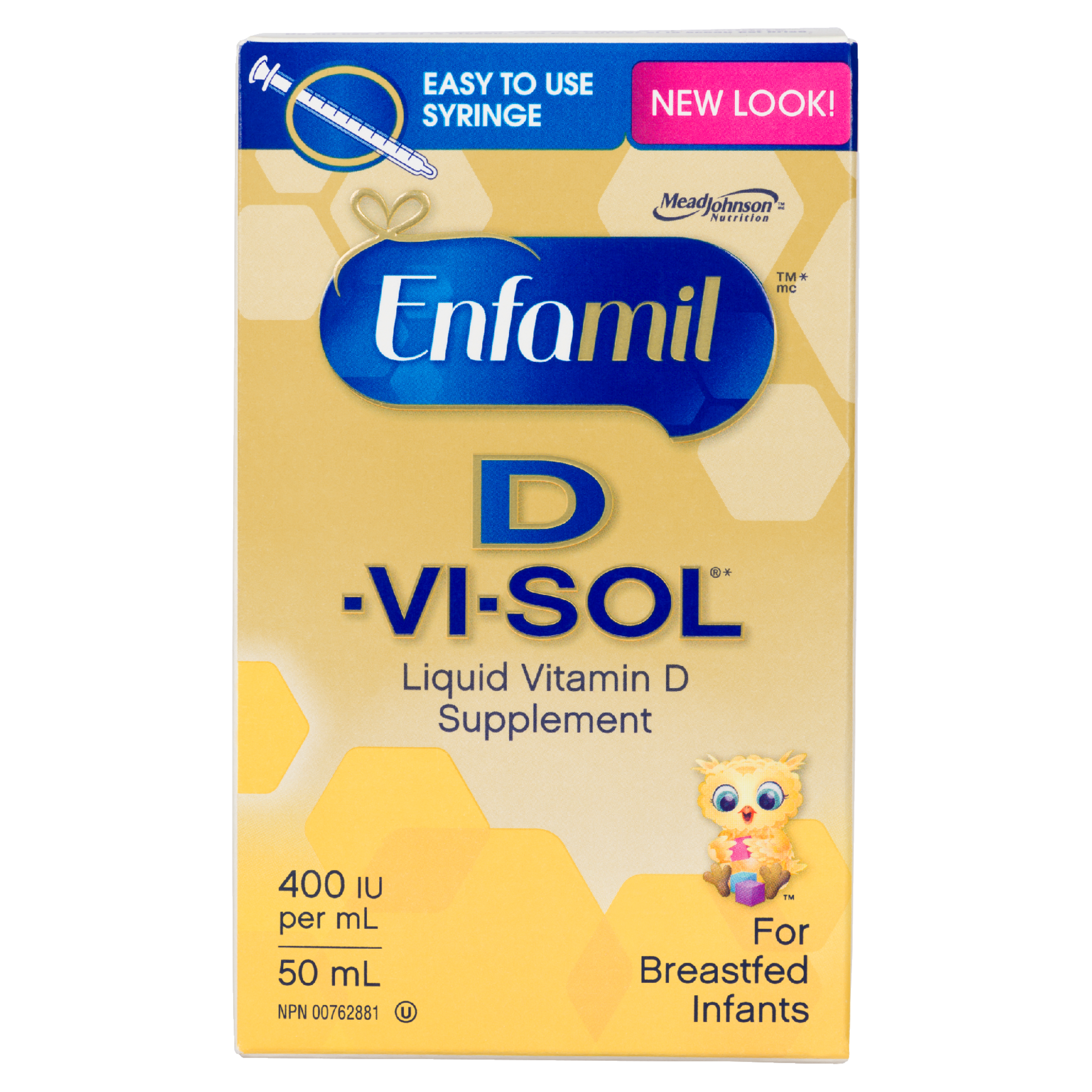 Enfamil D-Vi-Sol Liquid Vitamin D Supplement for Breastfed Infants 50 ml