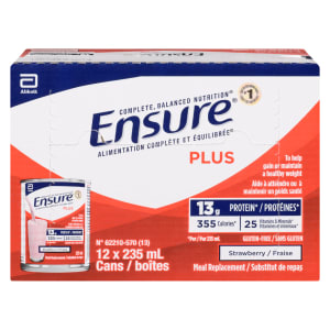 Ensure Plus Meal Replacement Strawberry 12 Cans x 235 ml