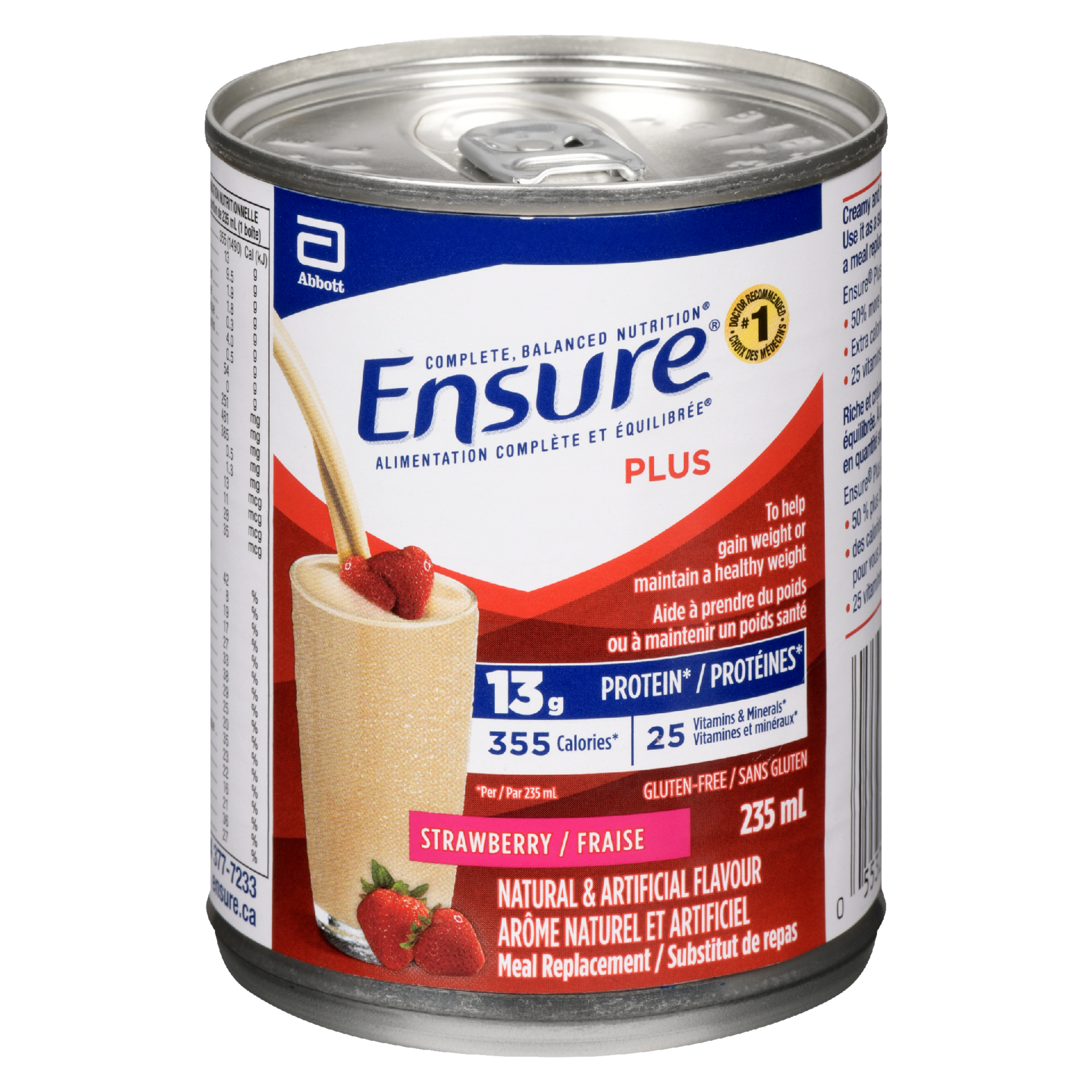 Ensure Plus Meal Replacement Strawberry 235 ml