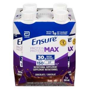 Ensure Protein Max Nutritional Supplement Chocolate 4 x 330 ml