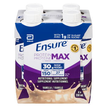 Ensure Protein Max Nutritional Supplement Vanilla 4 x 330 ml