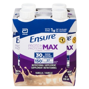 Ensure Protein Max Nutritional Supplement Vanilla 4 x 330 ml