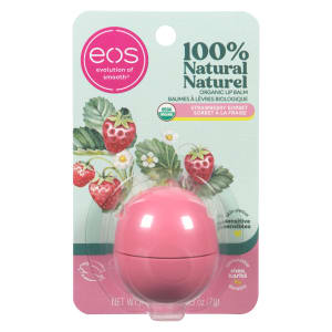 eos Organic Lip Balm Strawberry Sorbet 7 g