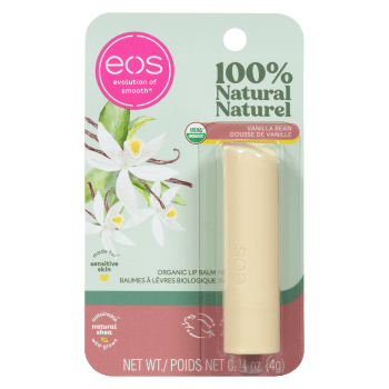 eos Organic Lip Balm Vanilla Bean 4 g