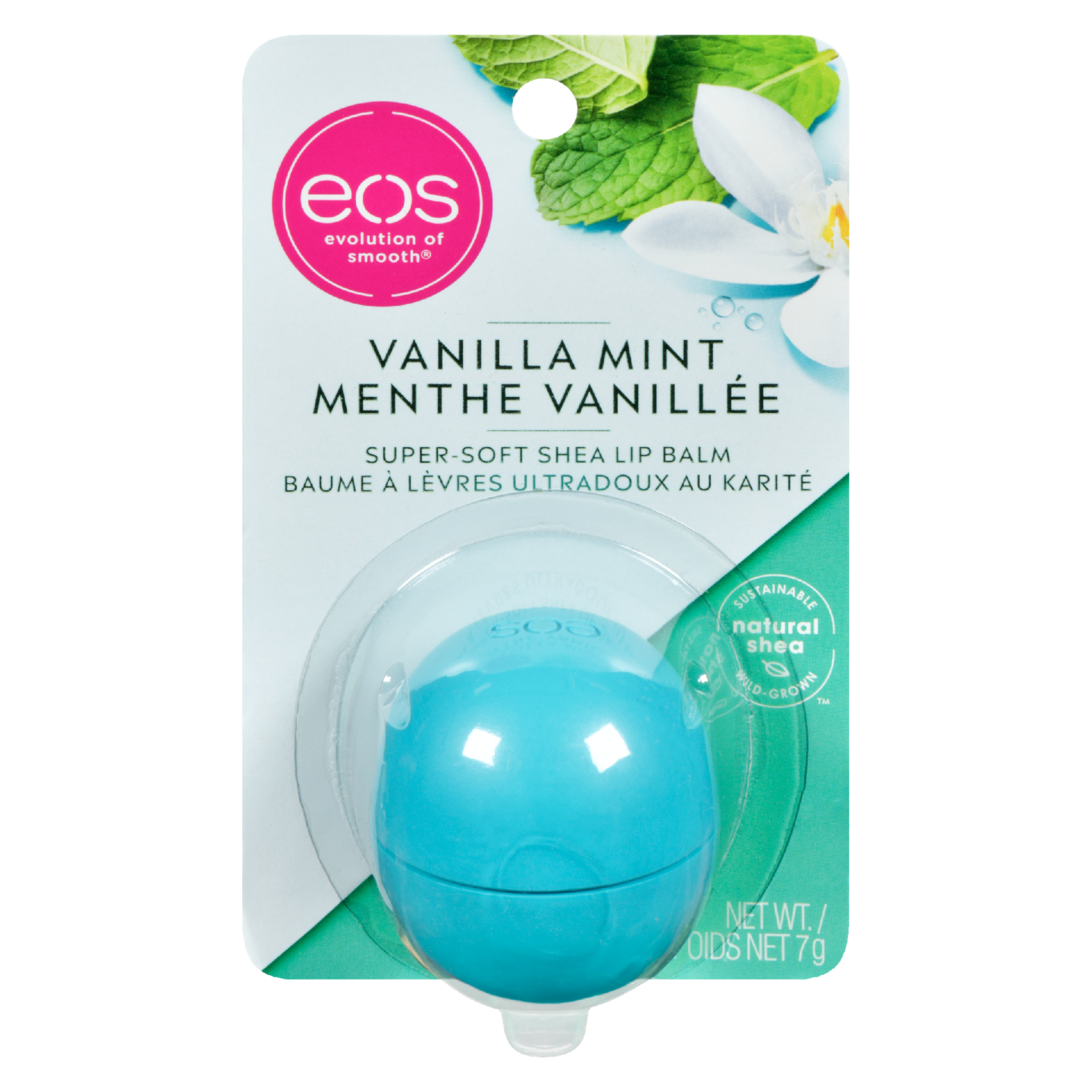 eos Super-Soft Shea Lip Balm Vanilla Mint 7 g