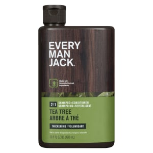 Every Man Jack 2 in 1 Shampoo + Conditioner Tea Tree Thickening 400 ml