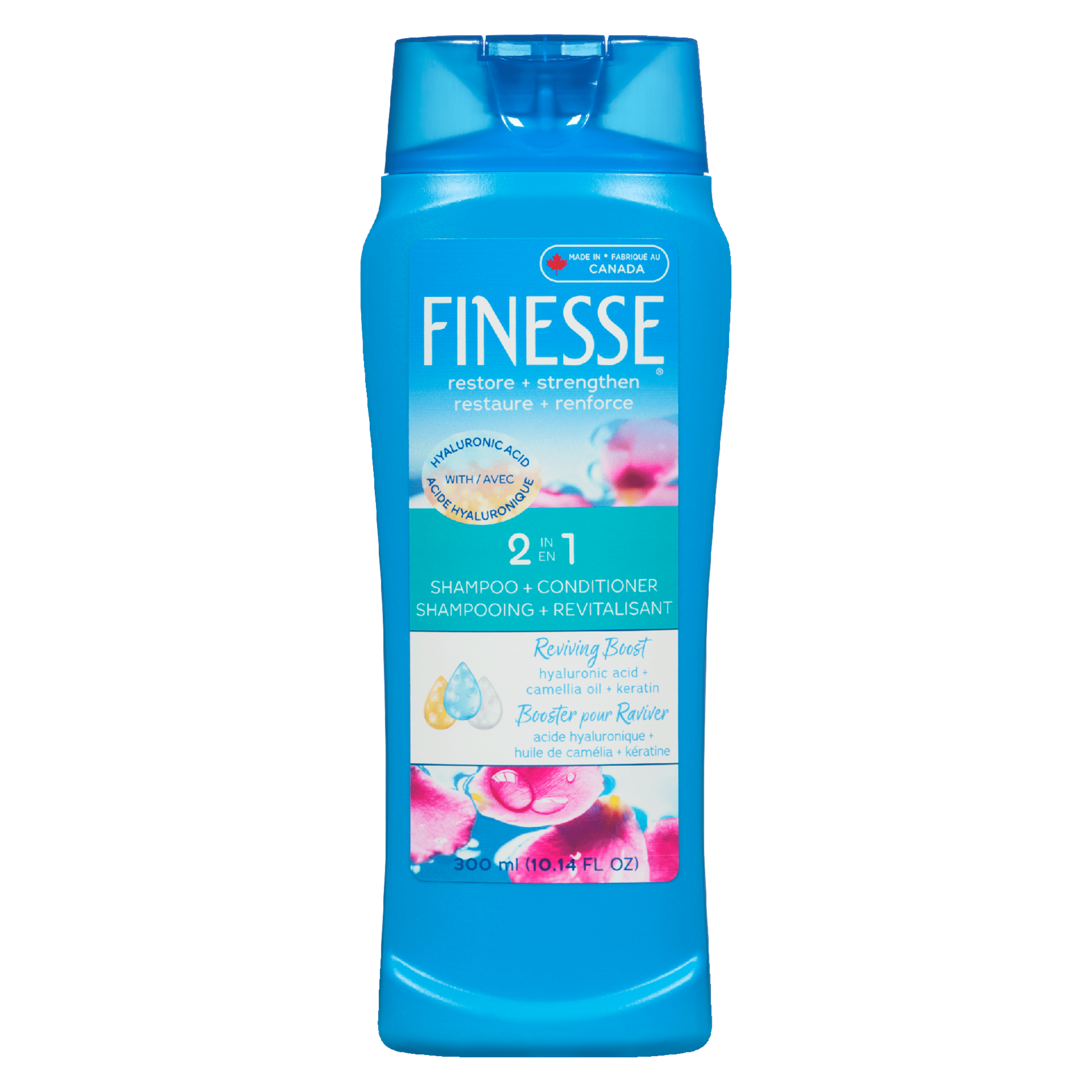 Finesse 2 in 1 Shampoo + Conditioner Restore + Strengthen 300 ml