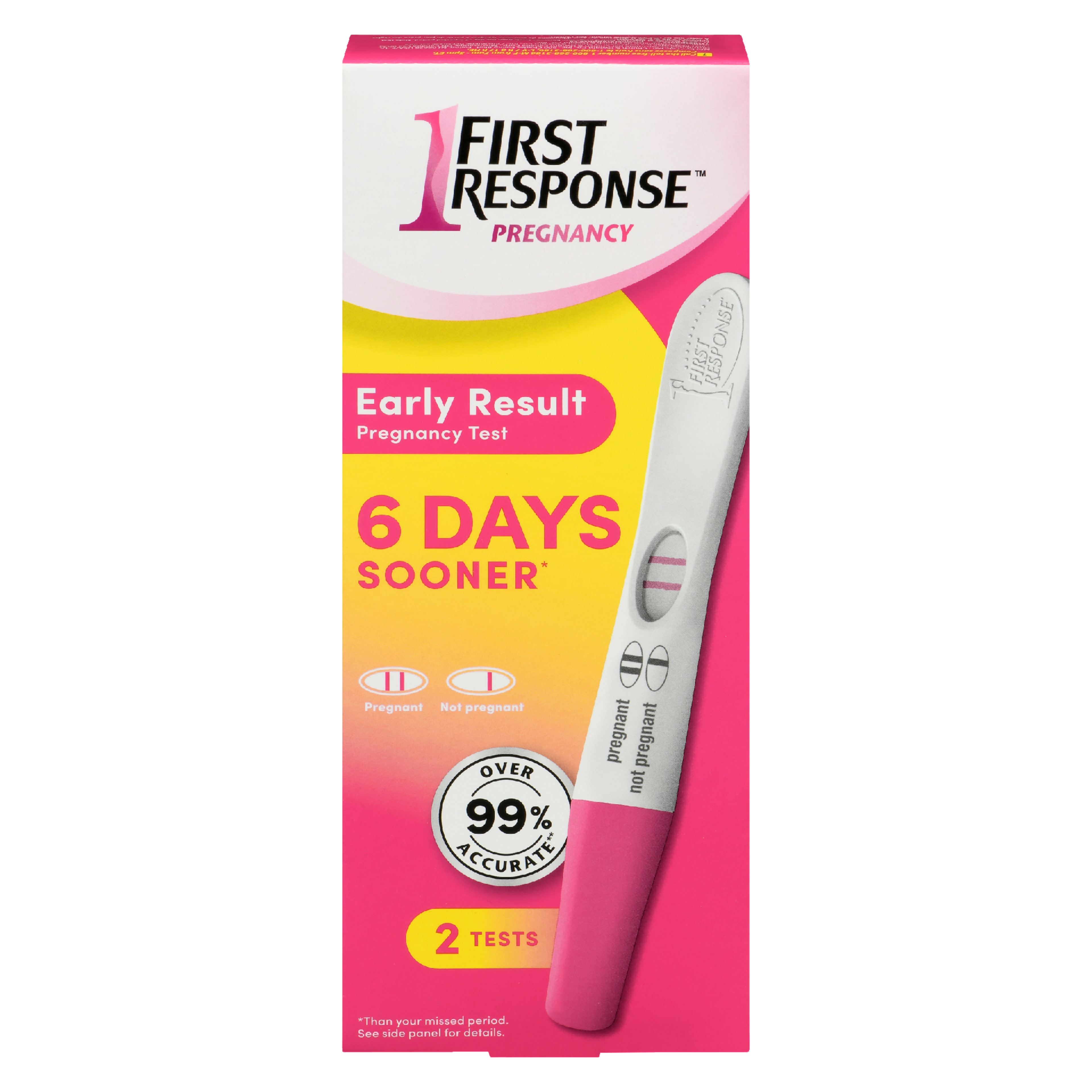 FIRST RESPONSE Early Result Pregnancy Test 2 Tests