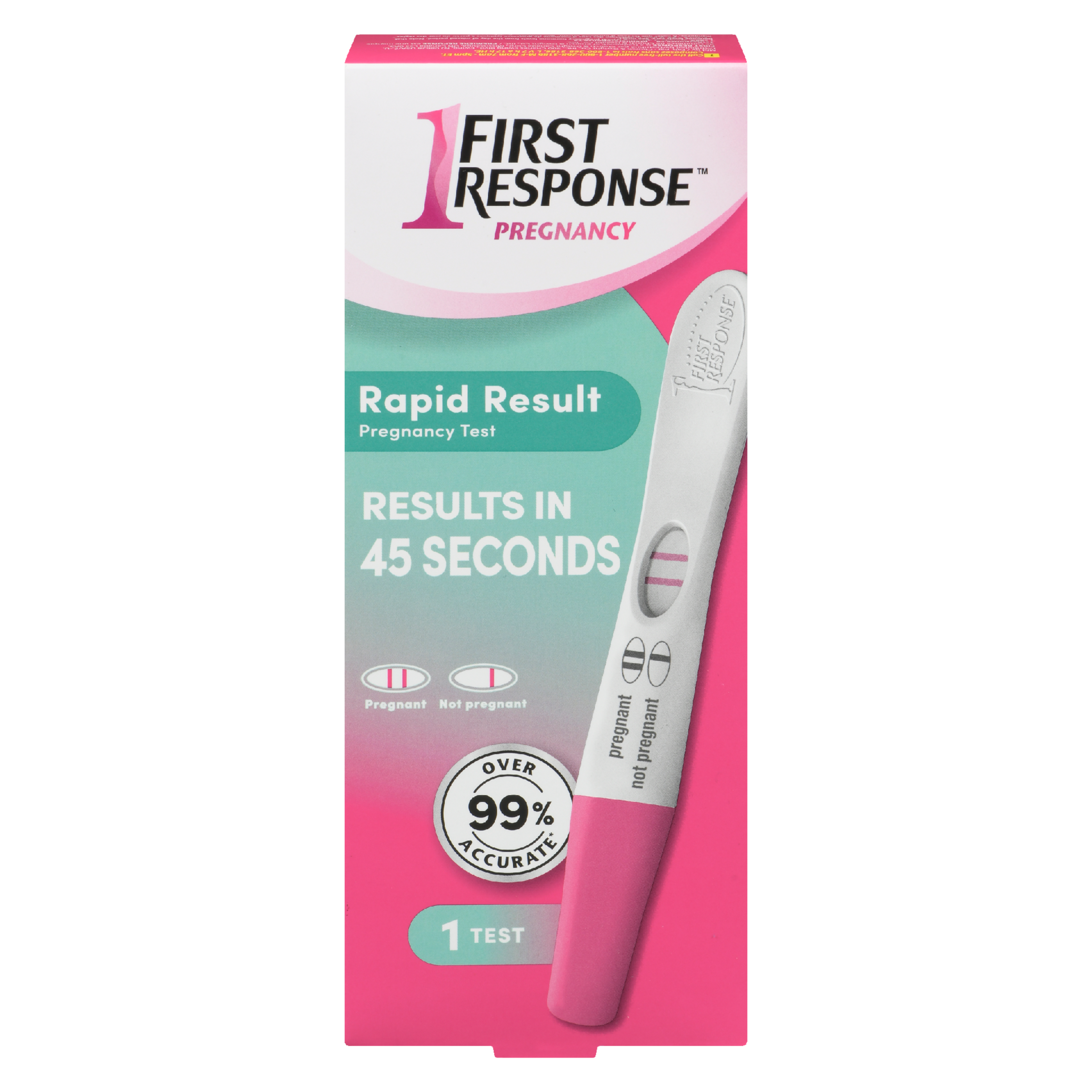 FIRST RESPONSE Rapid Result Pregnancy Test 1 Test