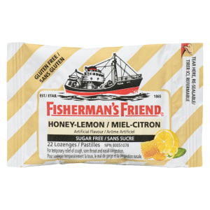 Fisherman's Friend Honey-Lemon Sugar Free Lozenges 22 Lozenges