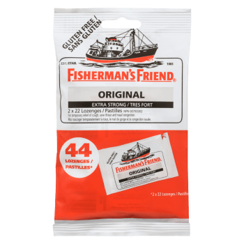 Fisherman's Friend Original Extra Strong Lozenges 2 x 22 Lozenges (44 Lozenges)